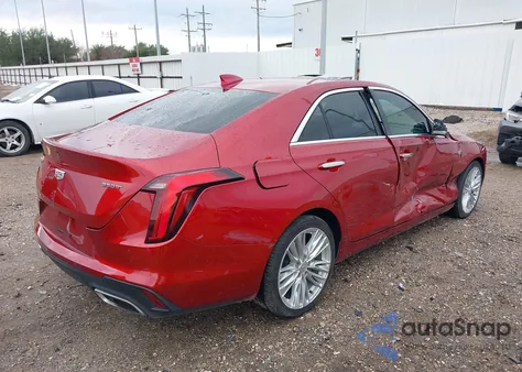 2022 Cadillac Ct4 Premium Luxury from USA, damaged, VIN 1G6DB5RKXN0124039